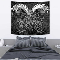 Kia Kaha Te Reo Maori Tapestry Aotearoa Hei Tiki With Hongi