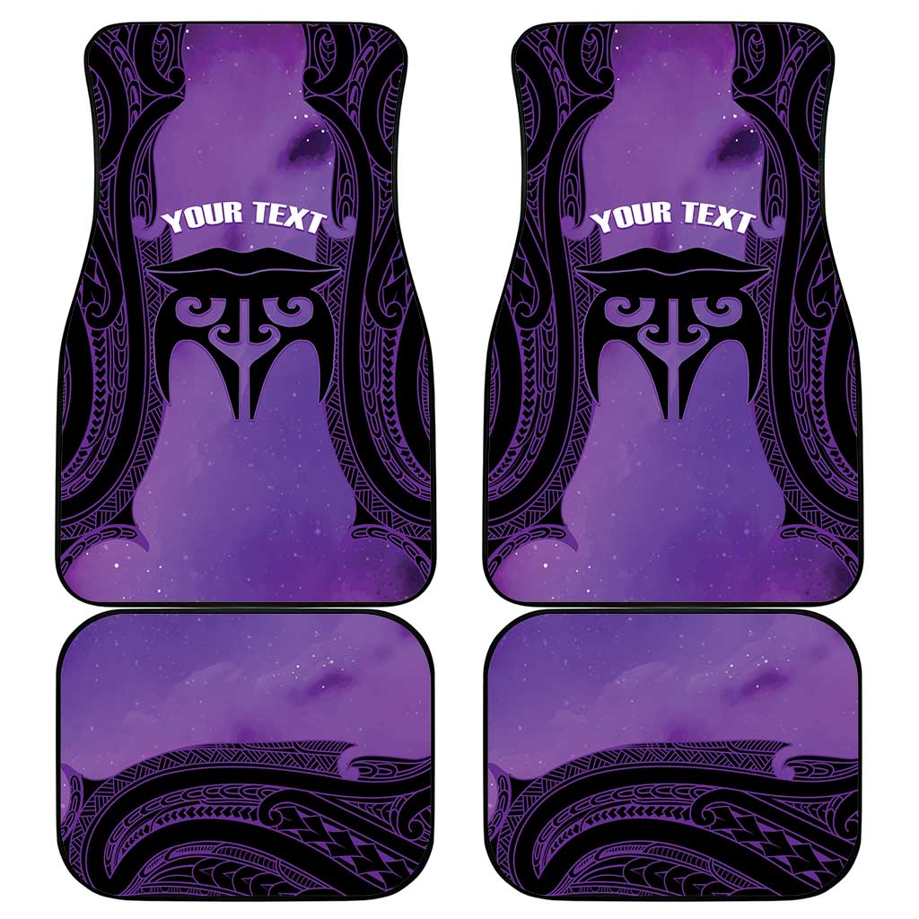 Personalised New Zealand Suffrage Day Car Mats Maori Tattoo Galaxy Vibe LT14 - Polynesian Pride