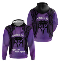 Personalised New Zealand Suffrage Day Zip Hoodie Maori Tattoo Galaxy Vibe - Polynesian Pride