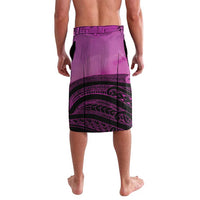 Personalised Moko Kauae New Zealand Lavalava Maori Chin Tattoo Pink - Polynesian Pride