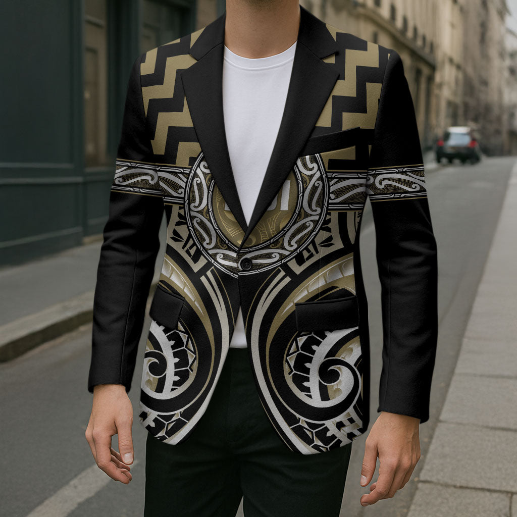Aotearoa Waikato Tainui Personalised Blazer Maori Iwi Poutama Puhoro Tattoo LT14 - Polynesian Pride