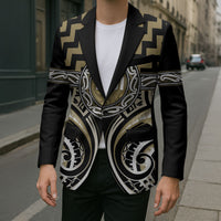 Aotearoa Waikato Tainui Personalised Blazer Maori Iwi Poutama Puhoro Tattoo LT14 - Polynesian Pride