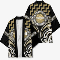 Aotearoa Waikato Tainui Personalised Kimono Maori Iwi Poutama Puhoro Tattoo LT14 - Polynesian Pride