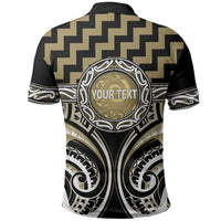 Aotearoa Waikato Tainui Personalised Polo Shirt Maori Iwi Poutama Puhoro Tattoo LT14 - Polynesian Pride