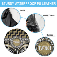 Aotearoa Waikato Tainui Spare Tire Cover Maori Iwi Poutama Puhoro Tattoo LT14 - Polynesian Pride