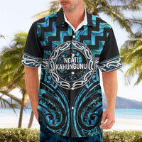 Aotearoa Ngati Kahungunu Personalised Hawaiian Shirt Maori Iwi Poutama Puhoro Tattoo LT14 - Polynesian Pride