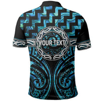 Aotearoa Ngati Kahungunu Personalised Polo Shirt Maori Iwi Poutama Puhoro Tattoo LT14 - Polynesian Pride