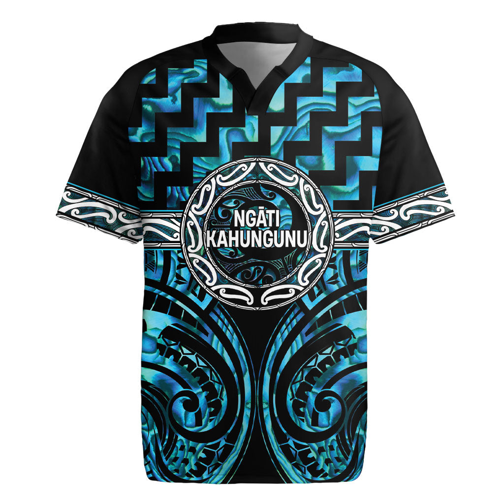 Aotearoa Ngati Kahungunu Personalised Rugby Jersey Maori Iwi Poutama Puhoro Tattoo