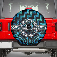 Aotearoa Ngati Kahungunu Spare Tire Cover Maori Iwi Poutama Puhoro Tattoo LT14 - Polynesian Pride