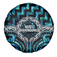 Aotearoa Ngati Kahungunu Spare Tire Cover Maori Iwi Poutama Puhoro Tattoo LT14 - Polynesian Pride