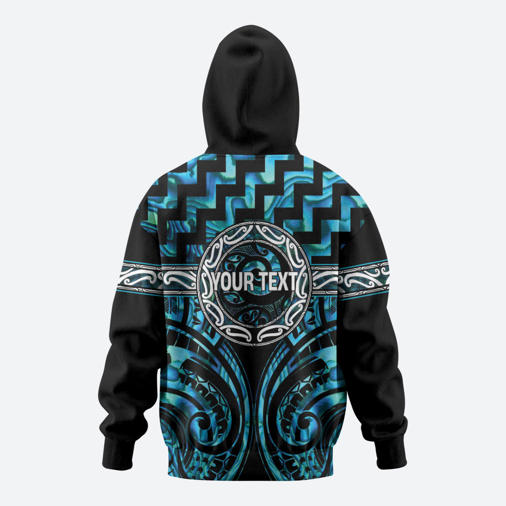 Aotearoa Ngati Kahungunu Personalised Zip Hoodie Maori Iwi Poutama Puhoro Tattoo LT14 - Polynesian Pride