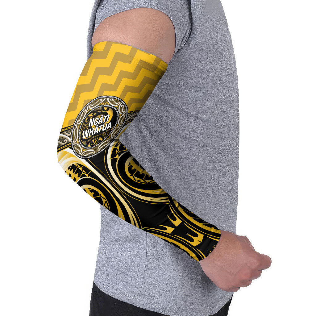 Aotearoa Ngati Whatua Personalised Arm Sleeves Maori Iwi Poutama Puhoro Tattoo LT14 - Polynesian Pride