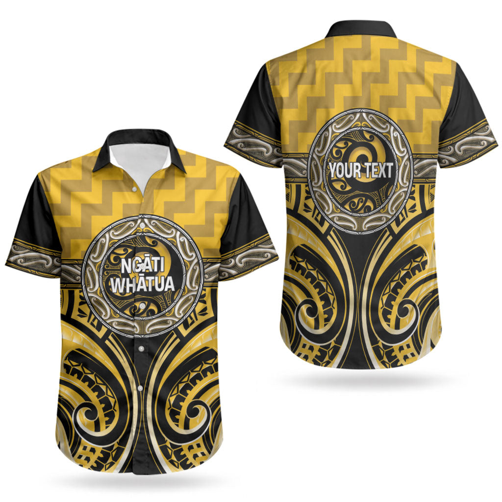 Aotearoa Ngati Whatua Personalised Couples Matching Long Sleeve Bodycon Dress and Hawaiian Shirt Maori Iwi Poutama Puhoro Tattoo LT14 - Polynesian Pride