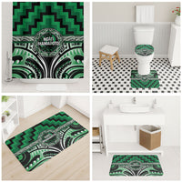 Aotearoa Ngati Maniapoto Bathroom Set Maori Iwi Poutama Puhoro Tattoo LT14 - Polynesian Pride