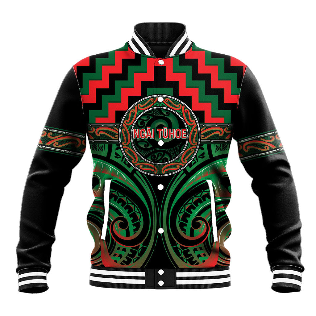 Aotearoa Ngai Tuhoe Personalised Baseball Jacket Maori Iwi Poutama Puhoro Tattoo