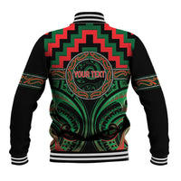 Aotearoa Ngai Tuhoe Personalised Baseball Jacket Maori Iwi Poutama Puhoro Tattoo LT14 - Polynesian Pride