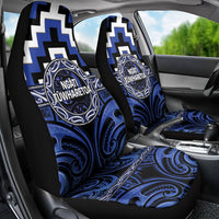 Aotearoa Ngati Tuwharetoa Car Seat Cover Maori Iwi Poutama Puhoro Tattoo LT14 - Polynesian Pride