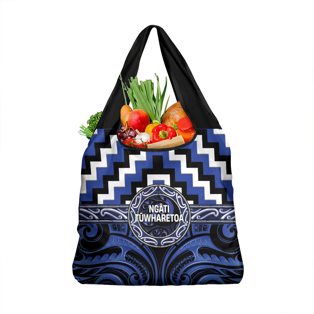 Aotearoa Ngati Tuwharetoa Grocery Bag Maori Iwi Poutama Puhoro Tattoo