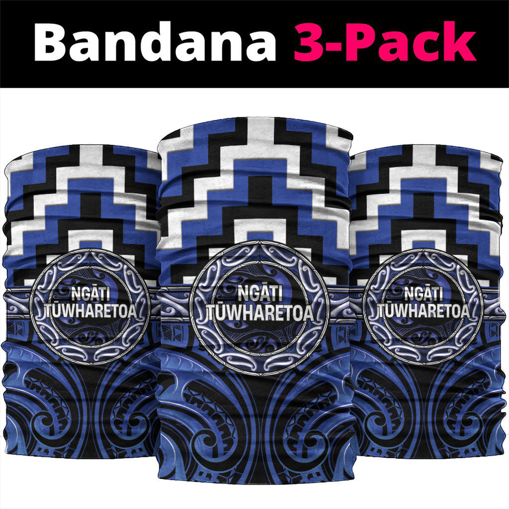 Aotearoa Ngati Tuwharetoa Neck Gaiter Maori Iwi Poutama Puhoro Tattoo
