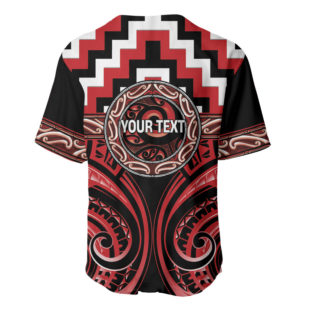 Aotearoa Te Arawa Personalised Baseball Jersey Maori Iwi Poutama Puhoro Tattoo LT14 - Polynesian Pride