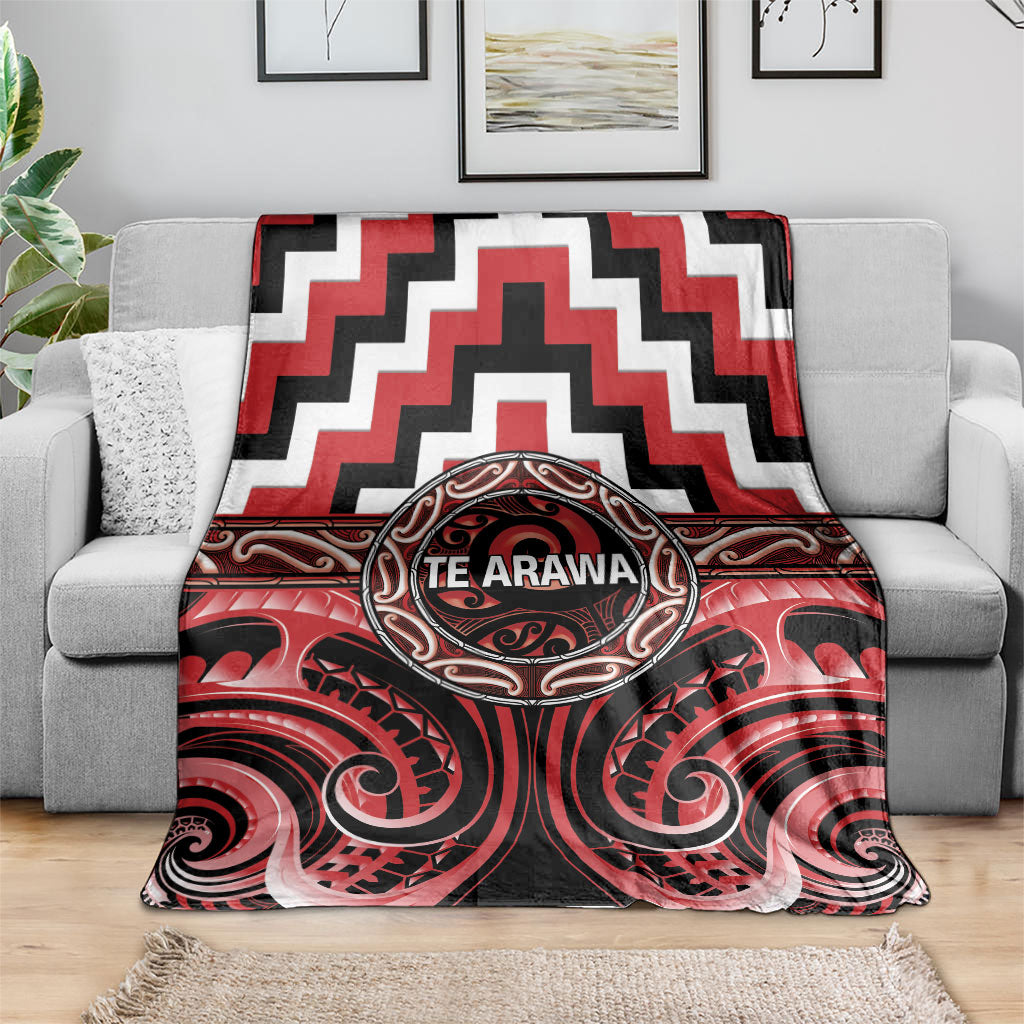 Aotearoa Te Arawa Blanket Maori Iwi Poutama Puhoro Tattoo LT14 - Polynesian Pride