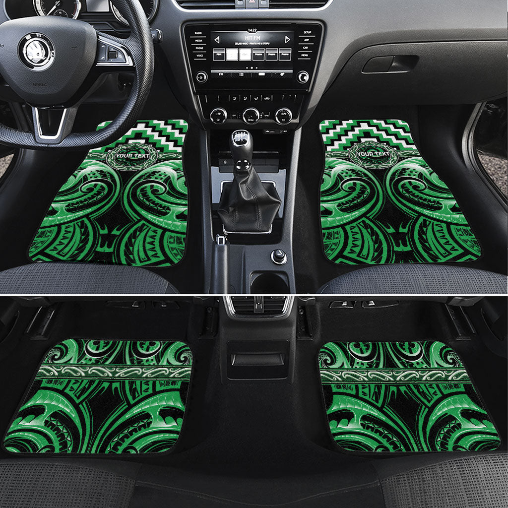 Aotearoa Ngai Tahu Personalised Car Mats Maori Iwi Poutama Puhoro Tattoo