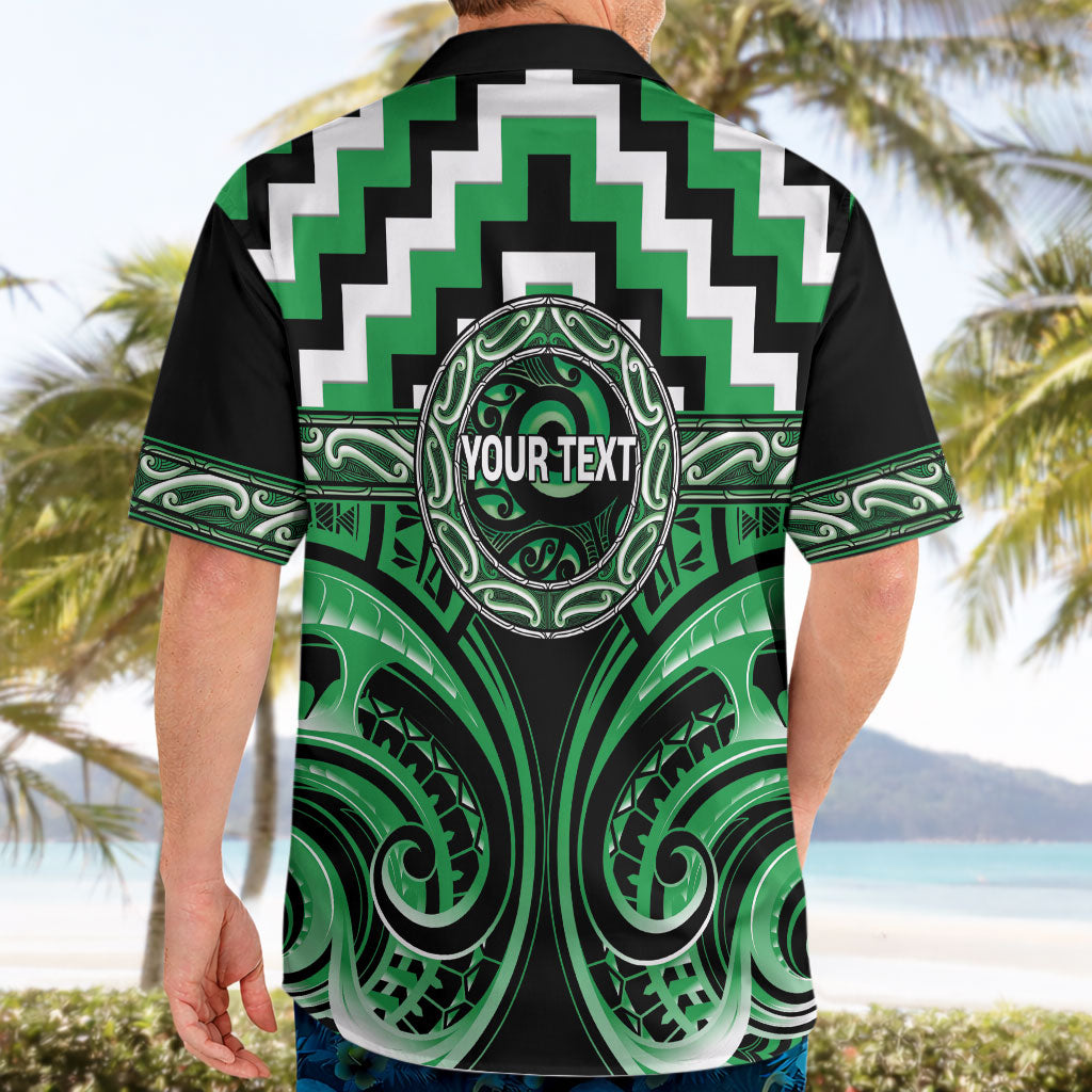 Aotearoa Ngai Tahu Personalised Hawaiian Shirt Maori Iwi Poutama Puhoro Tattoo LT14 - Polynesian Pride