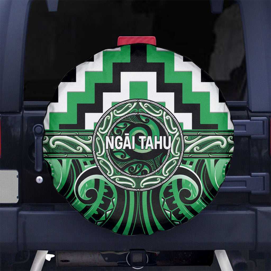 Aotearoa Ngai Tahu Spare Tire Cover Maori Iwi Poutama Puhoro Tattoo