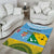 Personalised Malampa Fiji Day Area Rug 10 October Fijian Tapa Flag Style