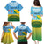 Personalised Malampa Fiji Day Family Matching Puletasi and Hawaiian Shirt 10 October Fijian Tapa Flag Style