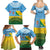 Personalised Malampa Fiji Day Family Matching Summer Maxi Dress and Hawaiian Shirt 10 October Fijian Tapa Flag Style