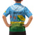 Personalised Malampa Fiji Day Kid Hawaiian Shirt 10 October Fijian Tapa Flag Style