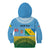 Personalised Malampa Fiji Day Kid Hoodie 10 October Fijian Tapa Flag Style