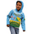 Personalised Malampa Fiji Day Kid Hoodie 10 October Fijian Tapa Flag Style