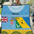 Personalised Malampa Fiji Day Quilt 10 October Fijian Tapa Flag Style