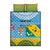 Personalised Malampa Fiji Day Quilt Bed Set 10 October Fijian Tapa Flag Style