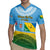 Personalised Malampa Fiji Day Rugby Jersey 10 October Fijian Tapa Flag Style