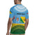 Personalised Malampa Fiji Day Rugby Jersey 10 October Fijian Tapa Flag Style