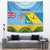 Personalised Malampa Fiji Day Tapestry 10 October Fijian Tapa Flag Style