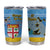 Malampa Fiji Day Tumbler Cup 10 October Fijian Tapa Flag Style