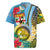 Vanuatu Malampa Fiji Day Rugby Jersey Happy 10 October With Maps Tropical Flowers