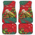 Personalised New Zealand Kakapo Christmas Car Mats Meri Kirihimete Silver Fern Mix Pohutukawa