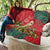 Personalised New Zealand Kakapo Christmas Quilt Meri Kirihimete Silver Fern Mix Pohutukawa