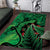 New Zealand Gecko Christmas Area Rug Meri Kirihimete Paua Shell Mix Pohutukawa