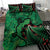 New Zealand Gecko Christmas Bedding Set Meri Kirihimete Paua Shell Mix Pohutukawa