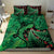 New Zealand Gecko Christmas Bedding Set Meri Kirihimete Paua Shell Mix Pohutukawa