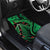 New Zealand Gecko Christmas Car Mats Meri Kirihimete Paua Shell Mix Pohutukawa