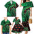 New Zealand Gecko Christmas Family Matching Mermaid Dress and Hawaiian Shirt Meri Kirihimete Paua Shell Mix Pohutukawa