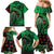 New Zealand Gecko Christmas Family Matching Mermaid Dress and Hawaiian Shirt Meri Kirihimete Paua Shell Mix Pohutukawa