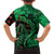 New Zealand Gecko Christmas Family Matching Off Shoulder Short Dress and Hawaiian Shirt Meri Kirihimete Paua Shell Mix Pohutukawa